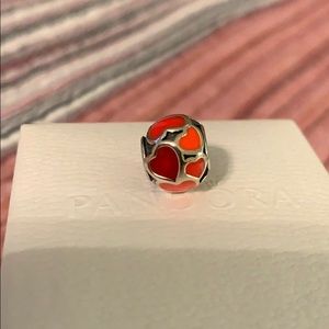 Pandora Red Hot Love Charm.